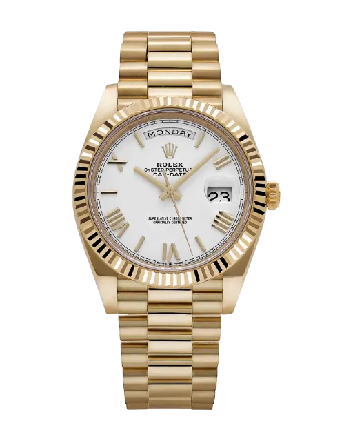 Rolex Day-Date 40 White Dial, reference 228238